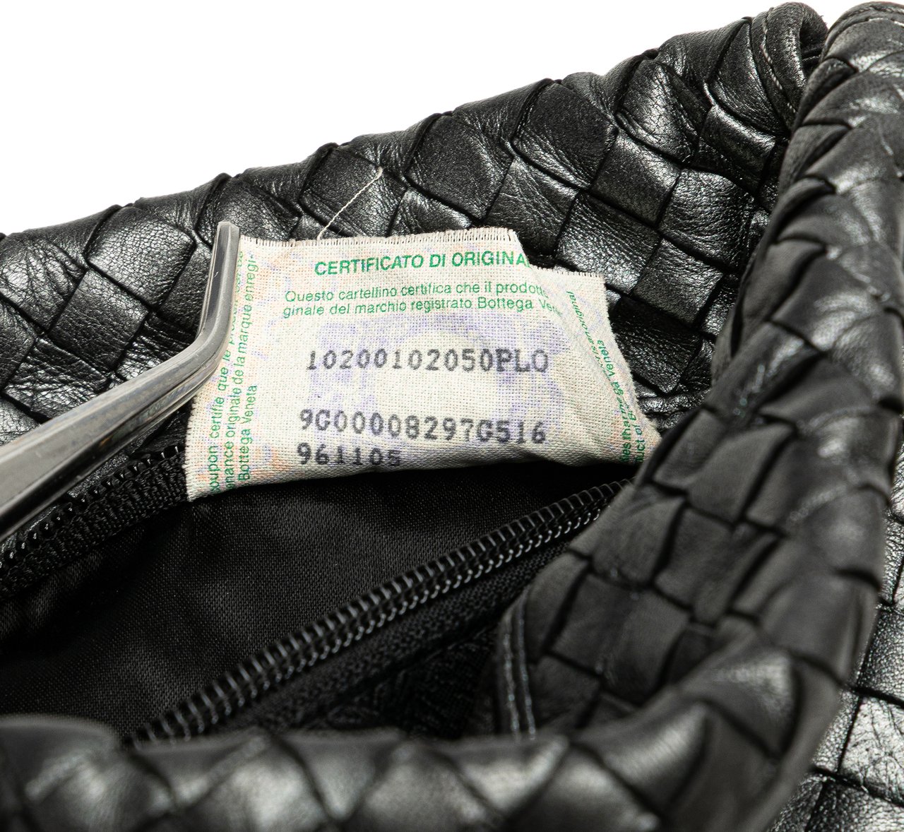 Bottega Veneta Nappa Intrecciato Crossbody Zilver