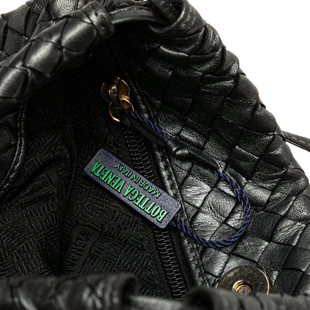 Bottega Veneta Nappa Intrecciato Crossbody Zilver
