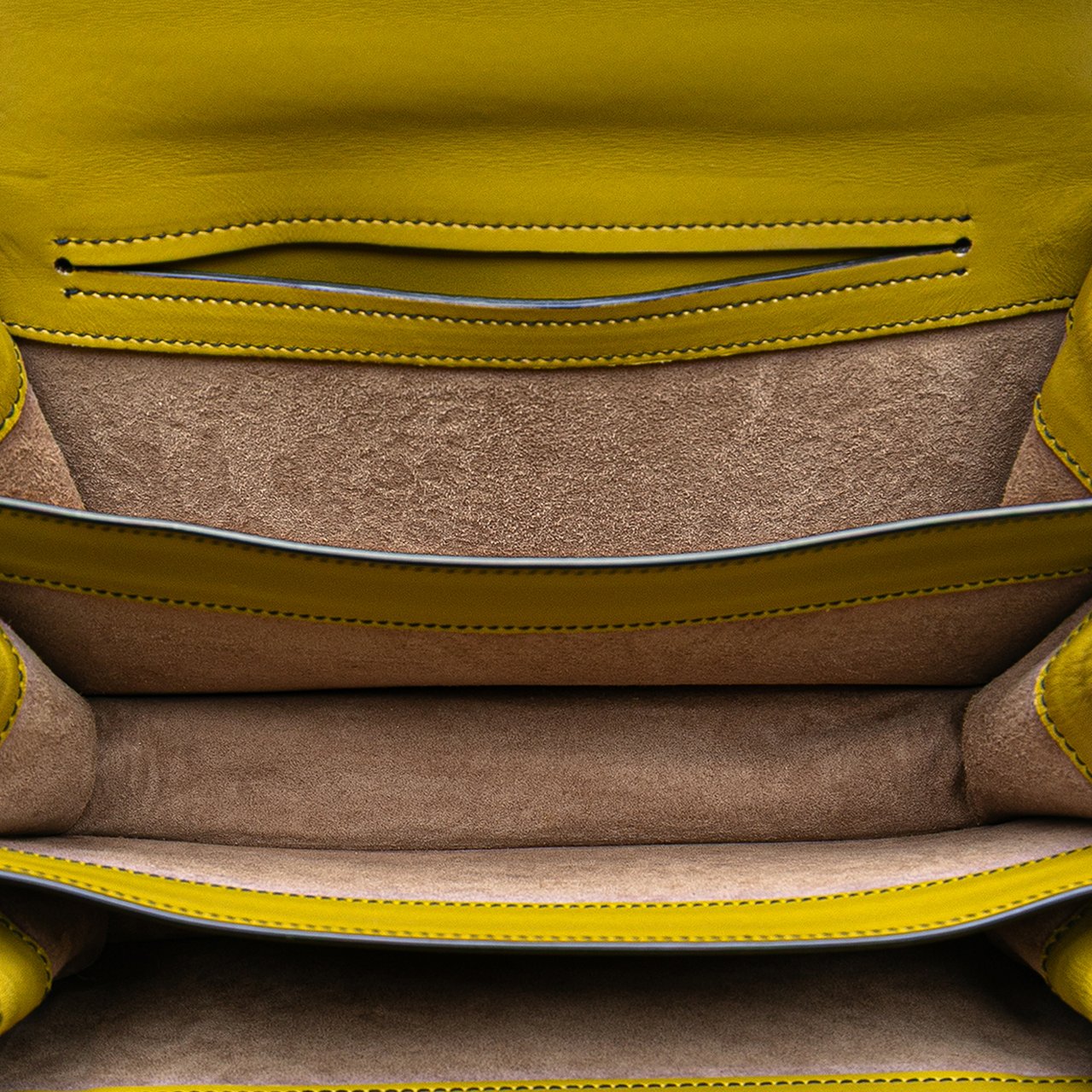 Bottega Veneta Bicolor Leather City Knot Shoulder Bag Bruin