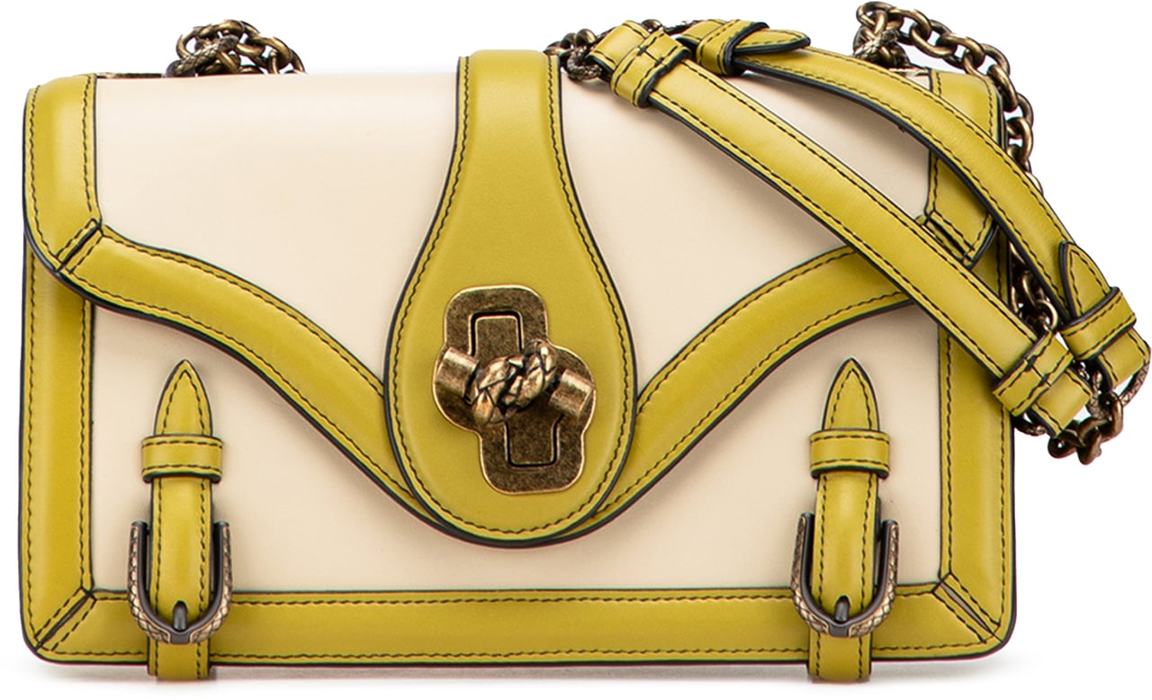 Bottega Veneta Bicolor Leather City Knot Shoulder Bag Bruin