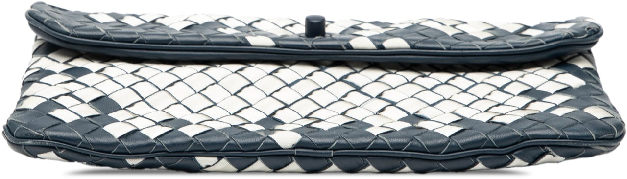 Bottega Veneta Mini Nylon and Nappa Intrecciato Turn Lock Crossbody Wit