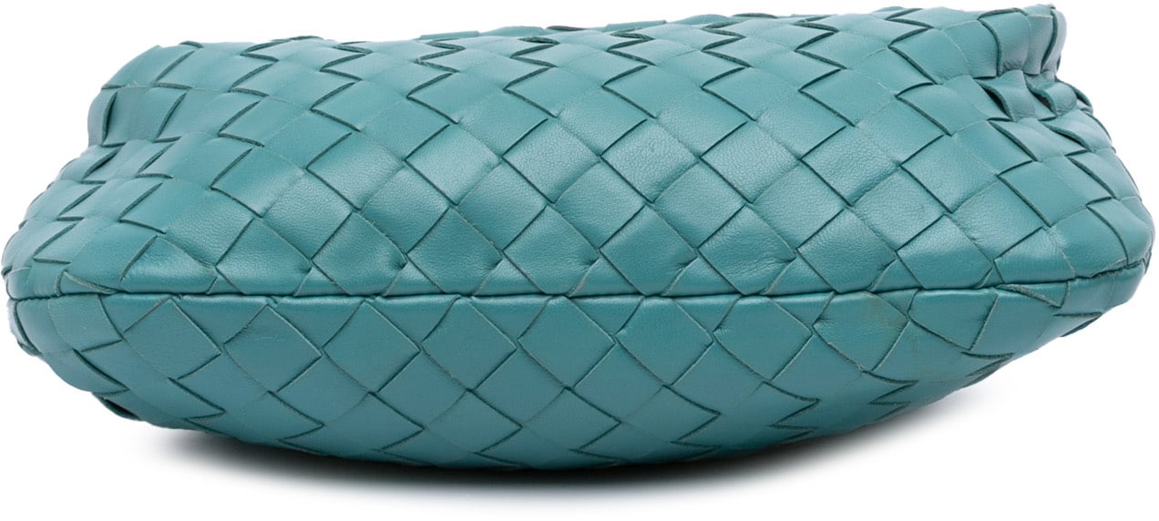 Bottega Veneta Mini Nappa Intrecciato Jodie Blauw