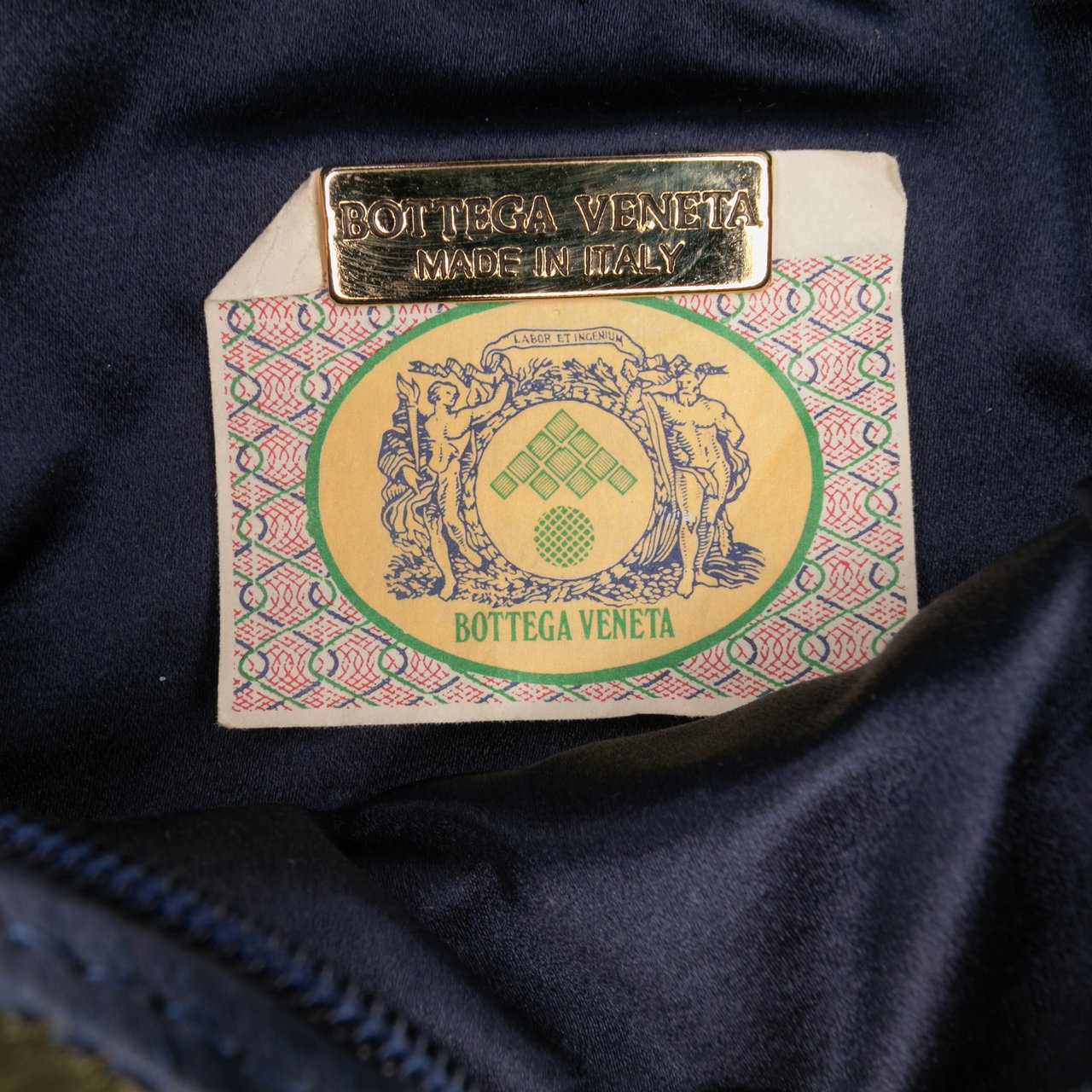 Bottega Veneta Mini Satin Intrecciato Multicolor Nodini Crossbody Rood