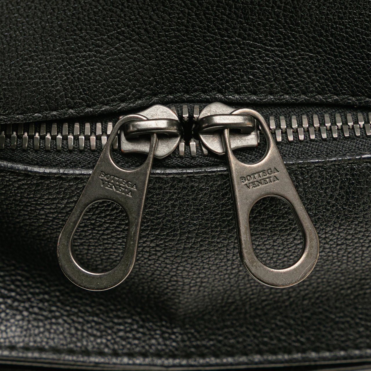 Bottega Veneta Leather Briefcase Zwart