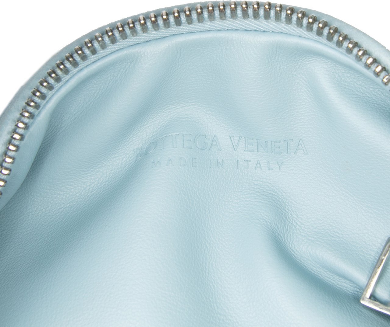 Bottega Veneta Mini Nappa Intrecciato Jodie Blauw