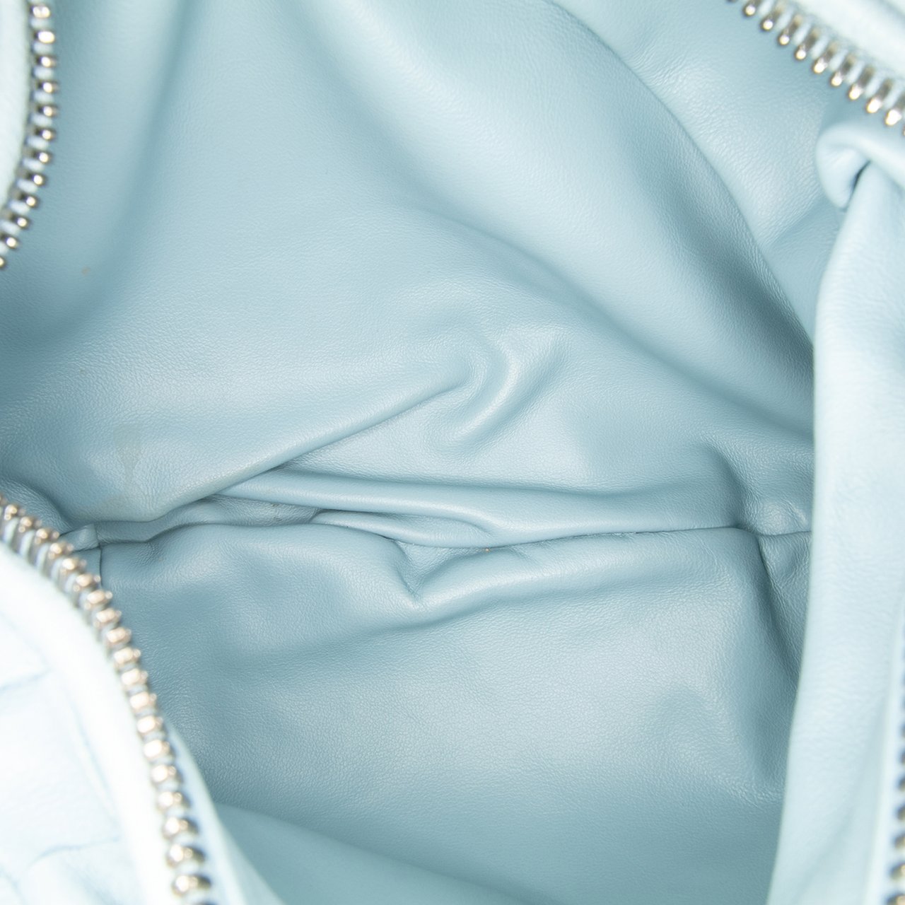 Bottega Veneta Mini Nappa Intrecciato Jodie Blauw