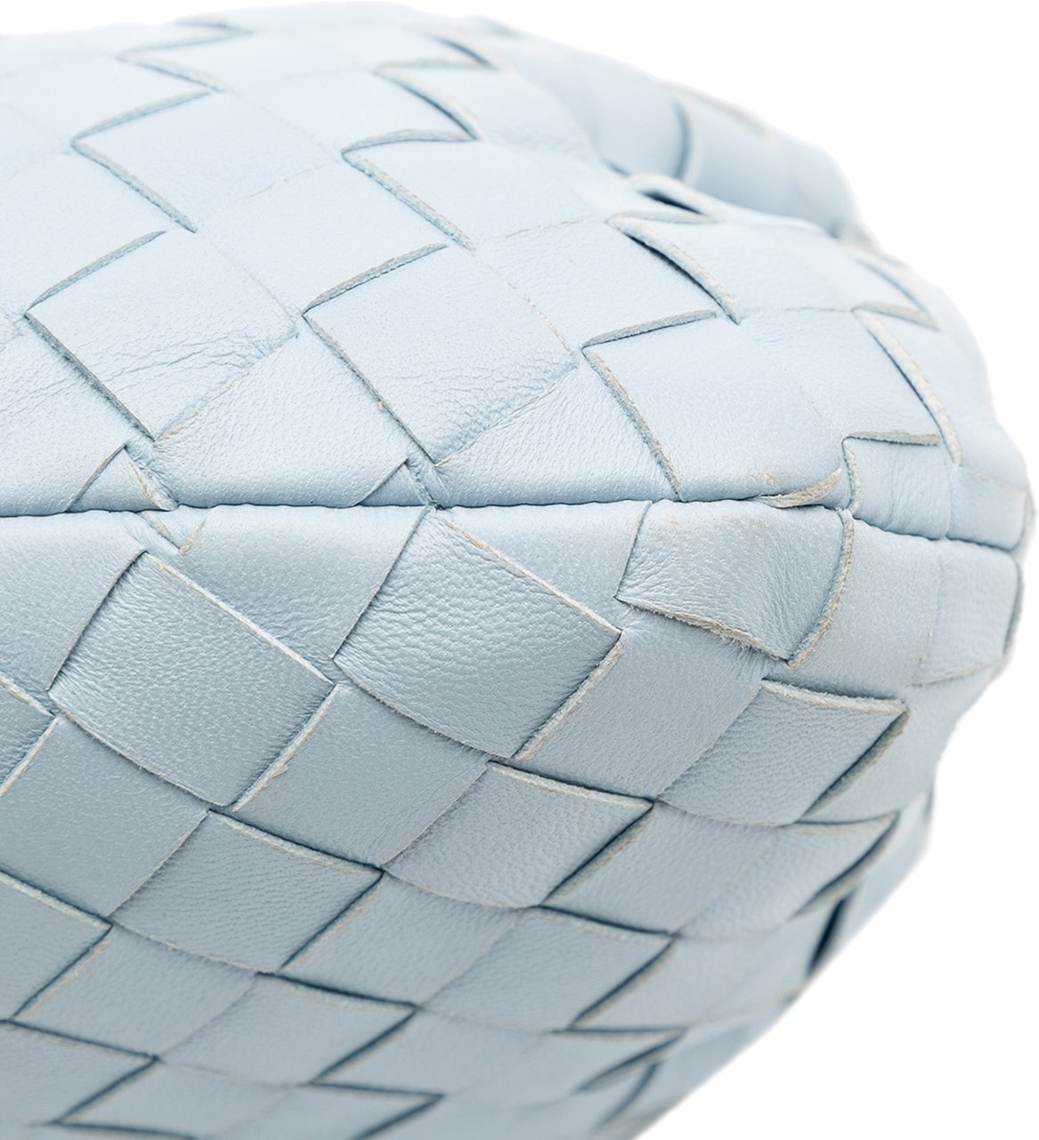 Bottega Veneta Mini Nappa Intrecciato Jodie Blauw