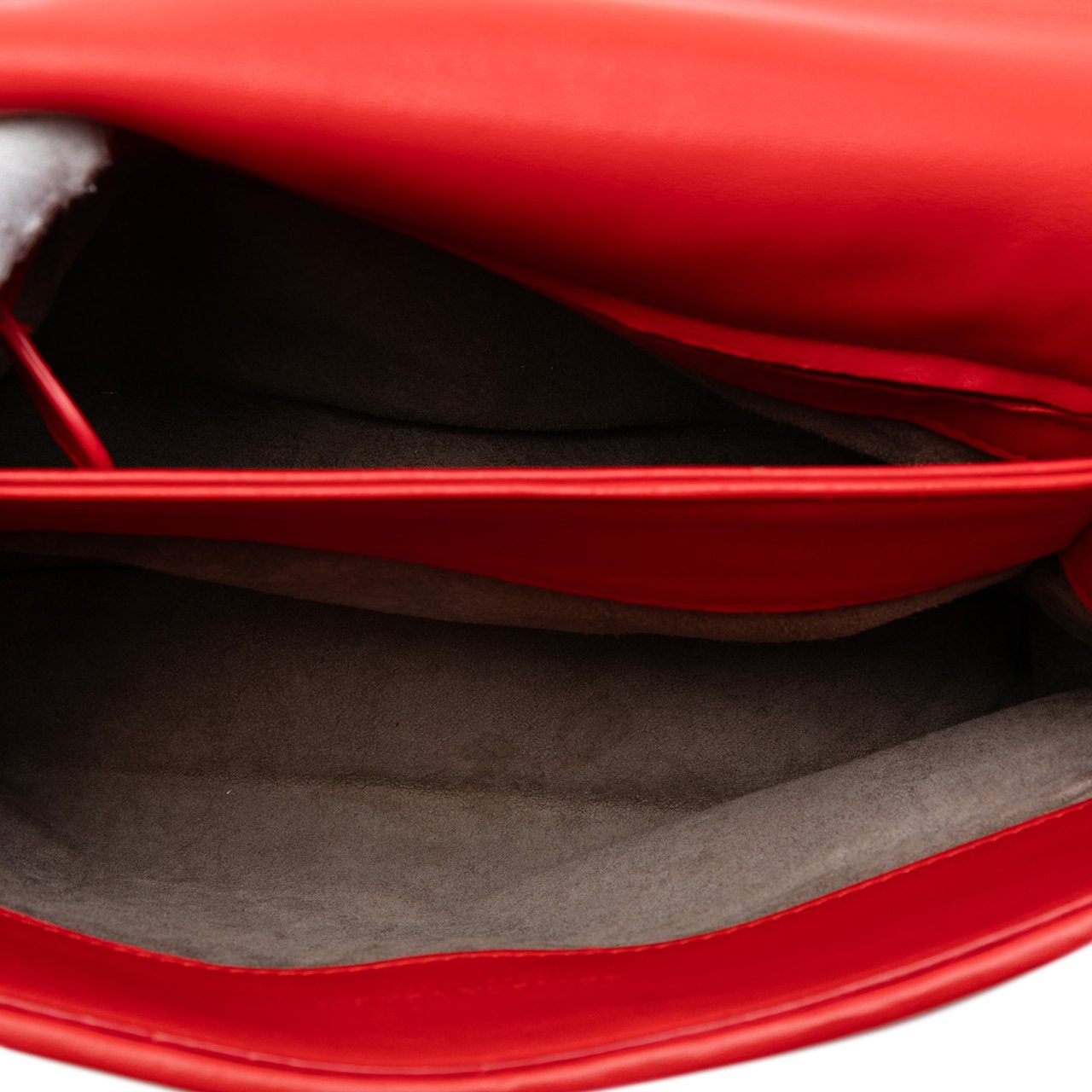 Bottega Veneta Small Nappa Intrecciato Olimpia Shoulder Bag Rood