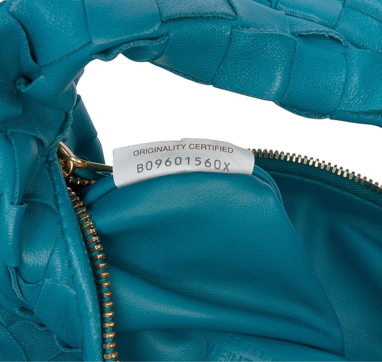 Bottega Veneta Mini Nappa Intrecciato Jodie Blauw