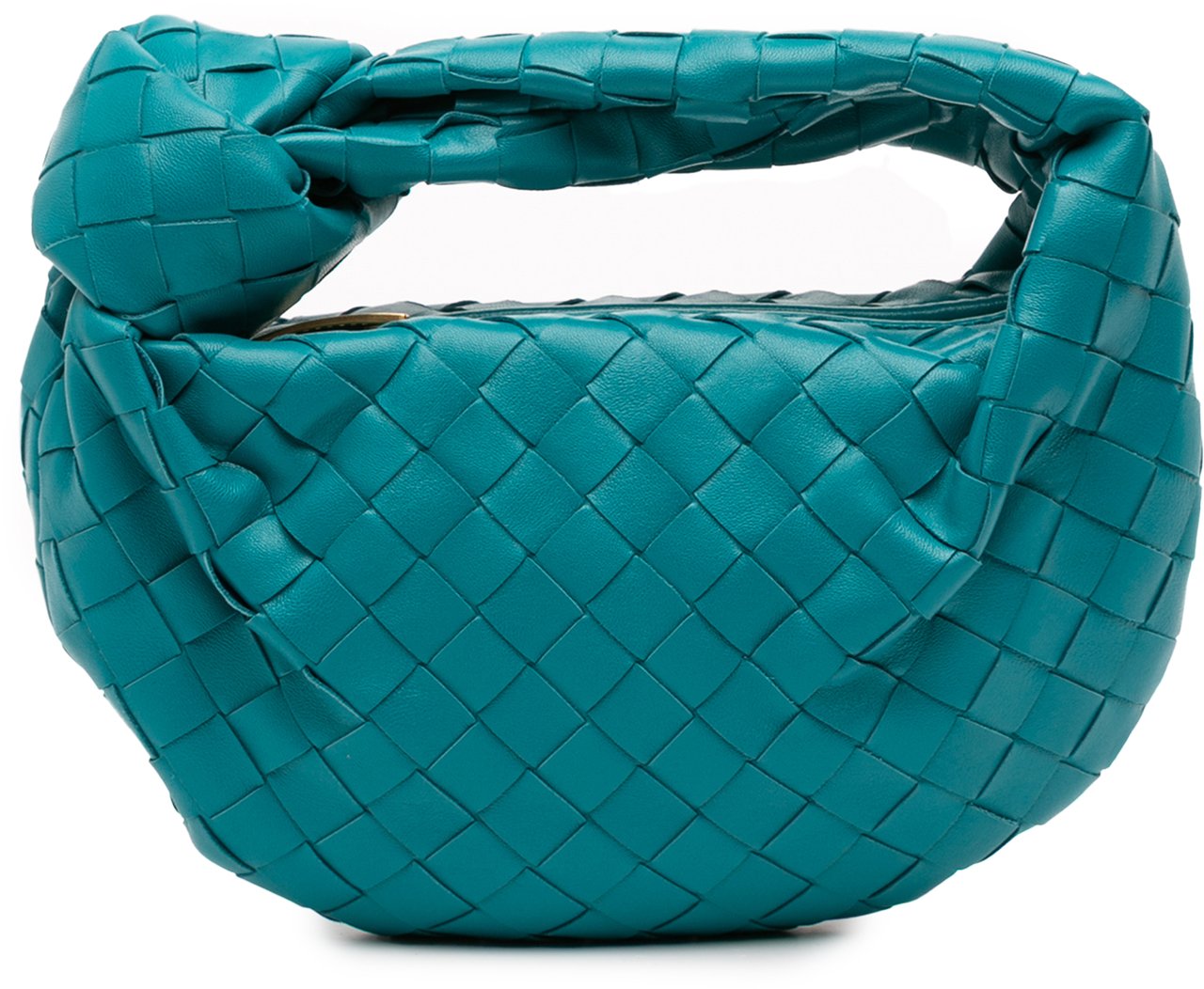 Bottega Veneta Mini Nappa Intrecciato Jodie Blauw