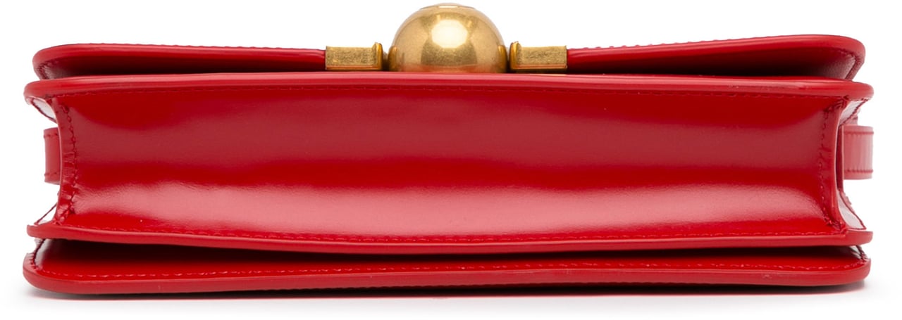 Bottega Veneta Mini BV Classic Crossbody Rood