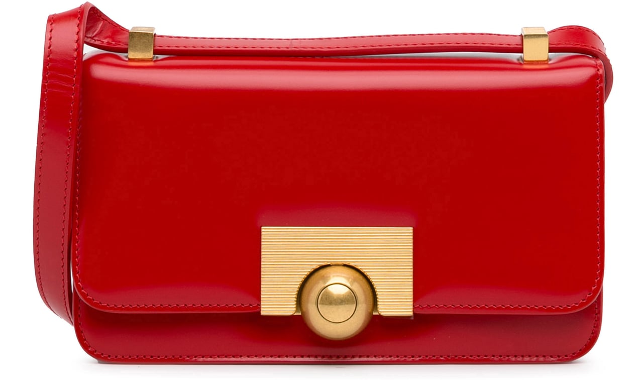 Bottega Veneta Mini BV Classic Crossbody Rood