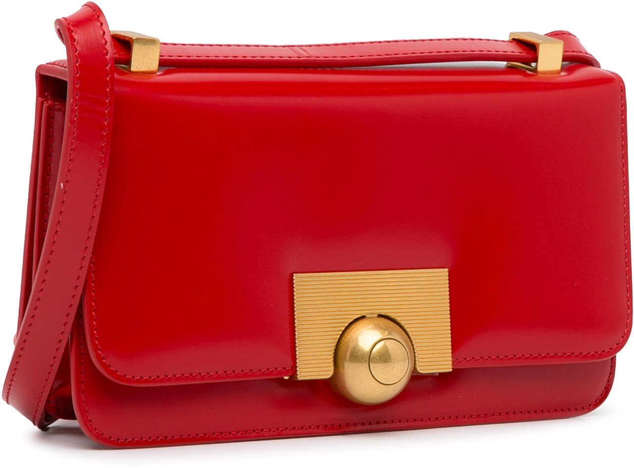 Bottega Veneta Mini BV Classic Crossbody Rood