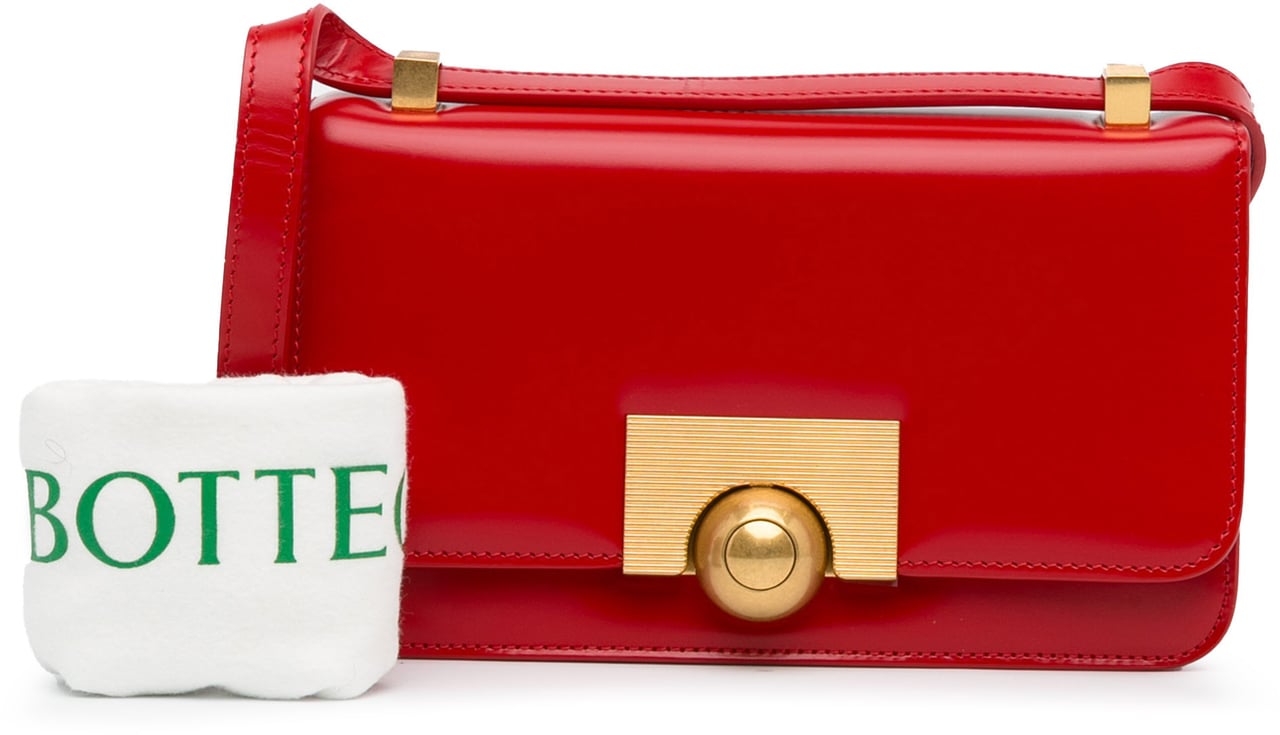 Bottega Veneta Mini BV Classic Crossbody Rood