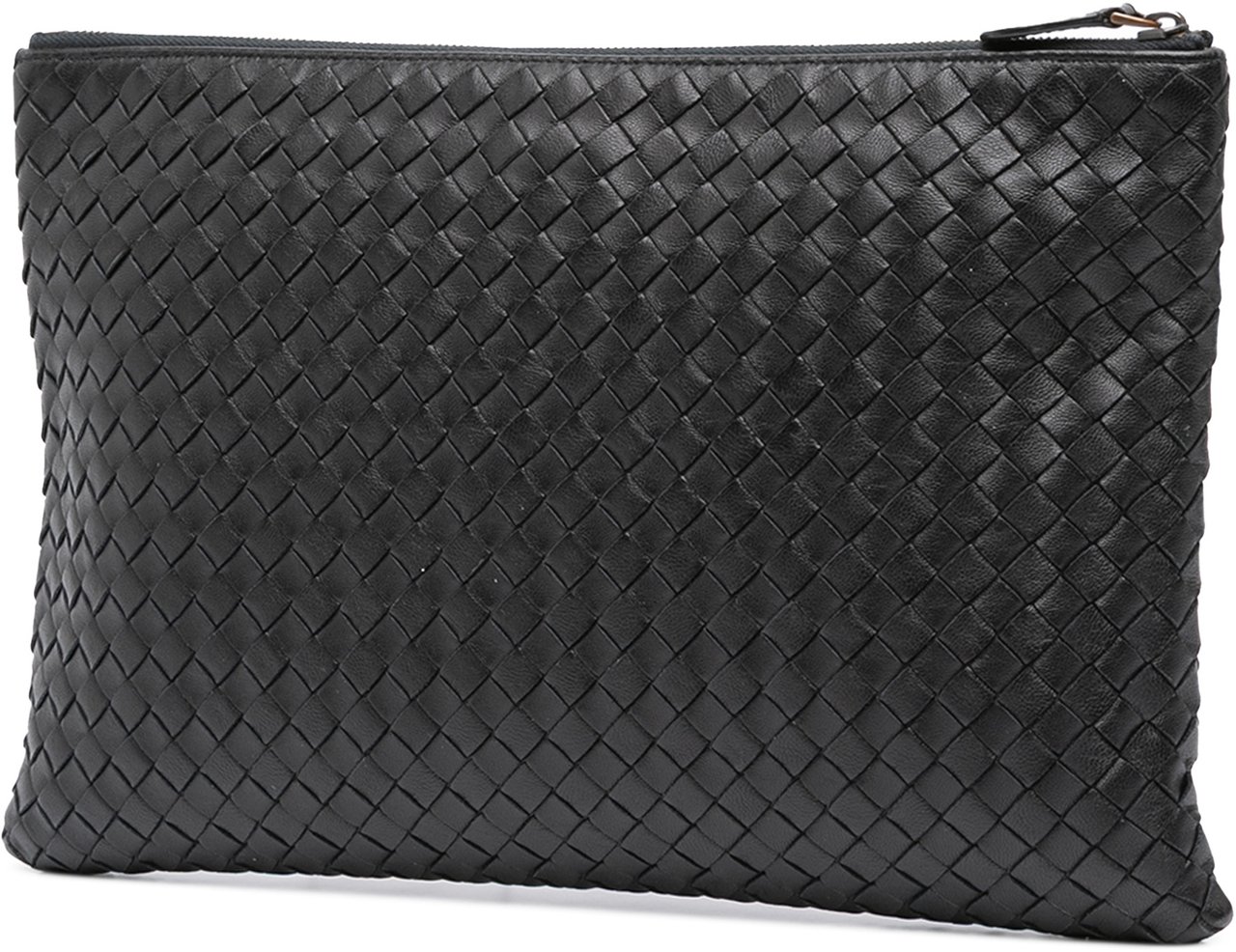 Bottega Veneta Nappa Intrecciato Clutch Zwart
