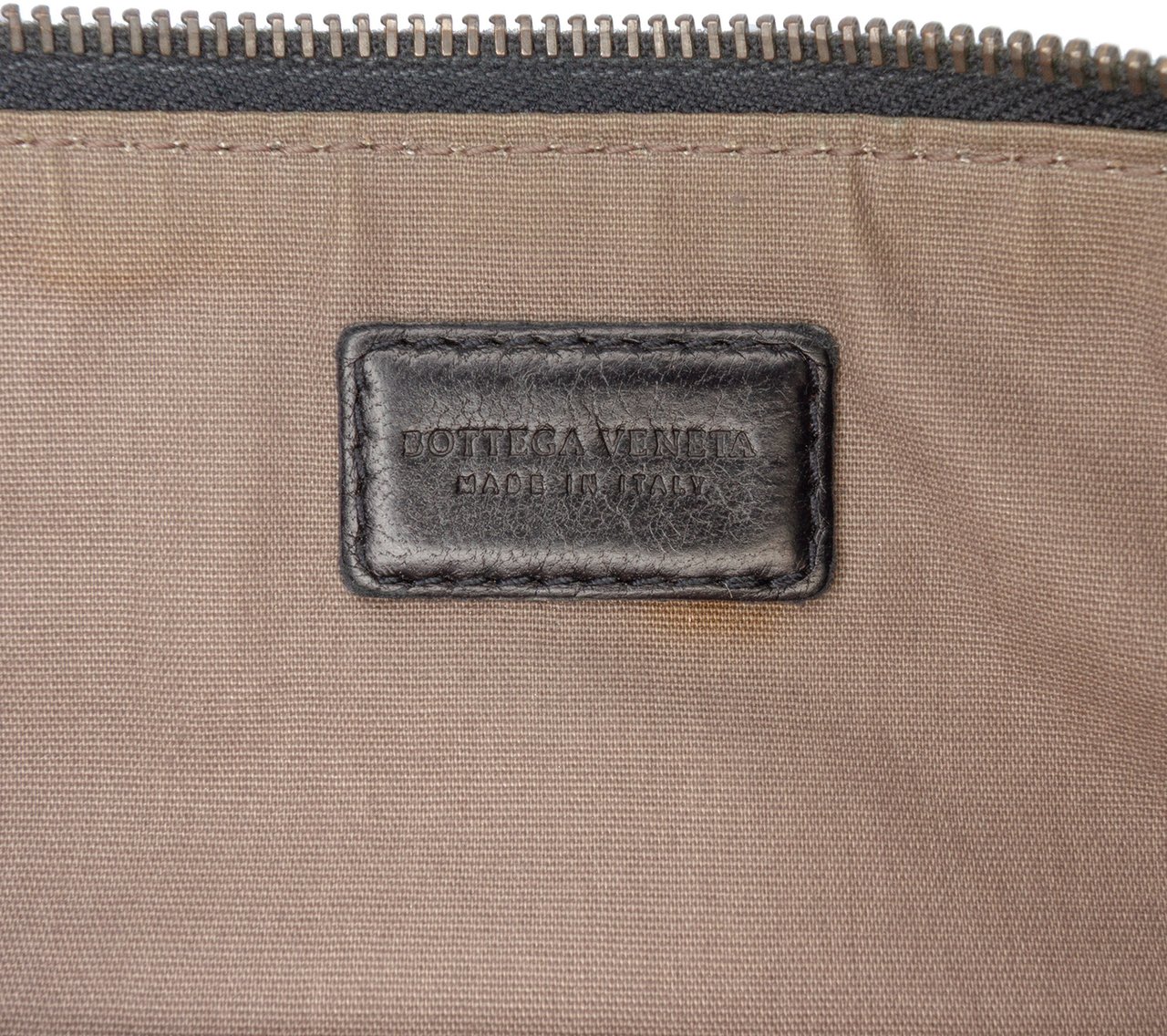 Bottega Veneta Nappa Intrecciato Clutch Zwart