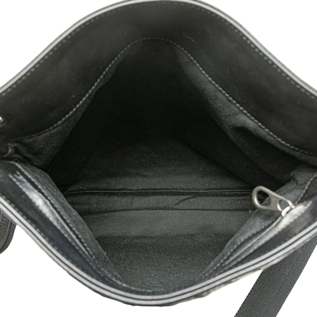 Bottega Veneta Nappa Intrecciato VN Crossbody Zwart