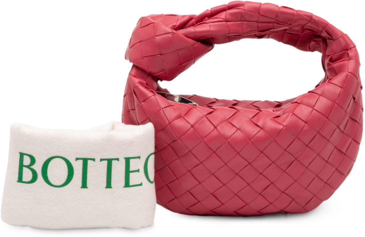 Bottega Veneta Mini Nappa Intrecciato Jodie Roze