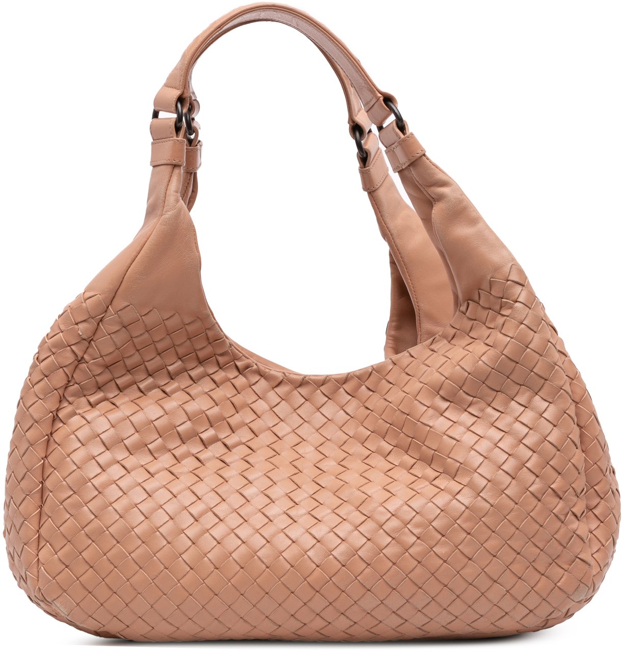 Bottega Veneta Medium Nappa Intrecciato Campana Hobo Bruin