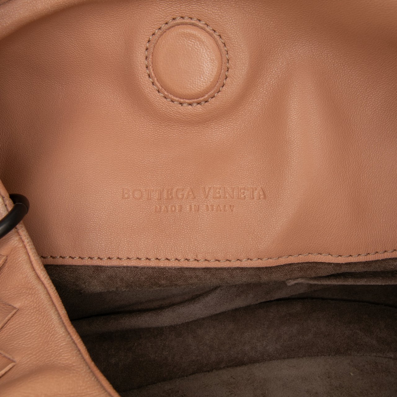 Bottega Veneta Medium Nappa Intrecciato Campana Hobo Bruin