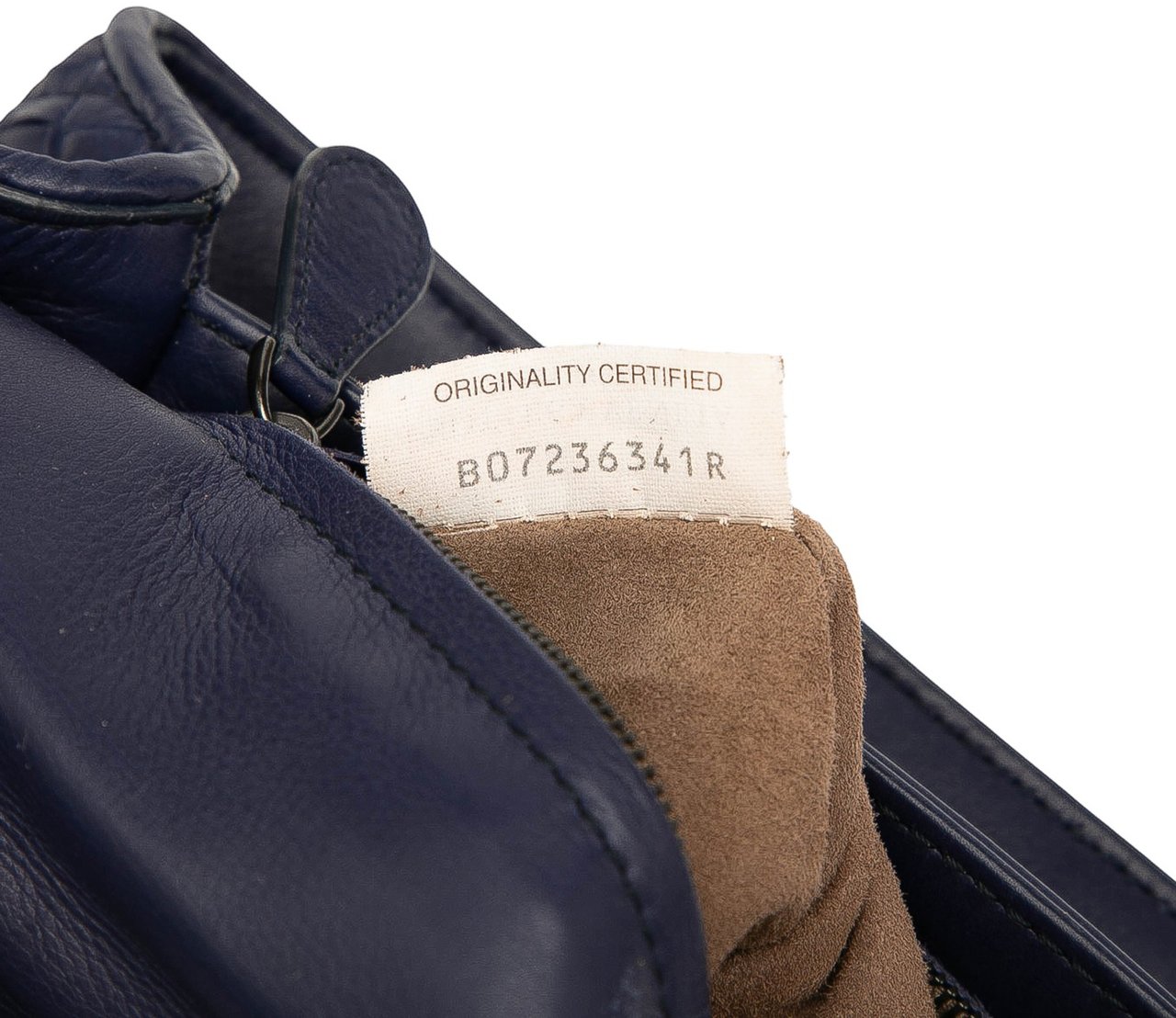 Bottega Veneta Small Nappa Intrecciato Stitched Olimpia Shoulder Bag Blauw