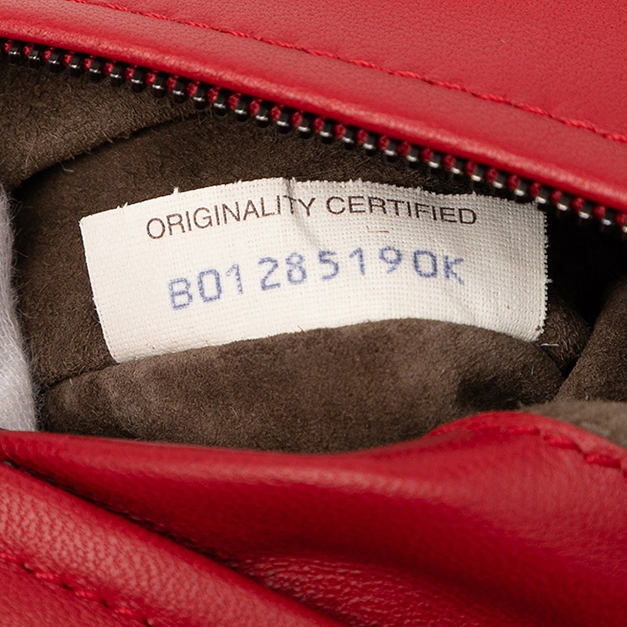 Bottega Veneta Nappa Intrecciato Turn Lock Clutch Rood