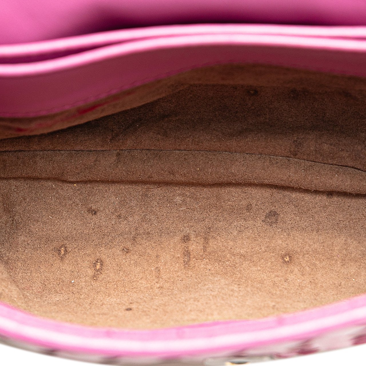 Bottega Veneta Baby Nappa Intrecciato Olimpia Crossbody Roze
