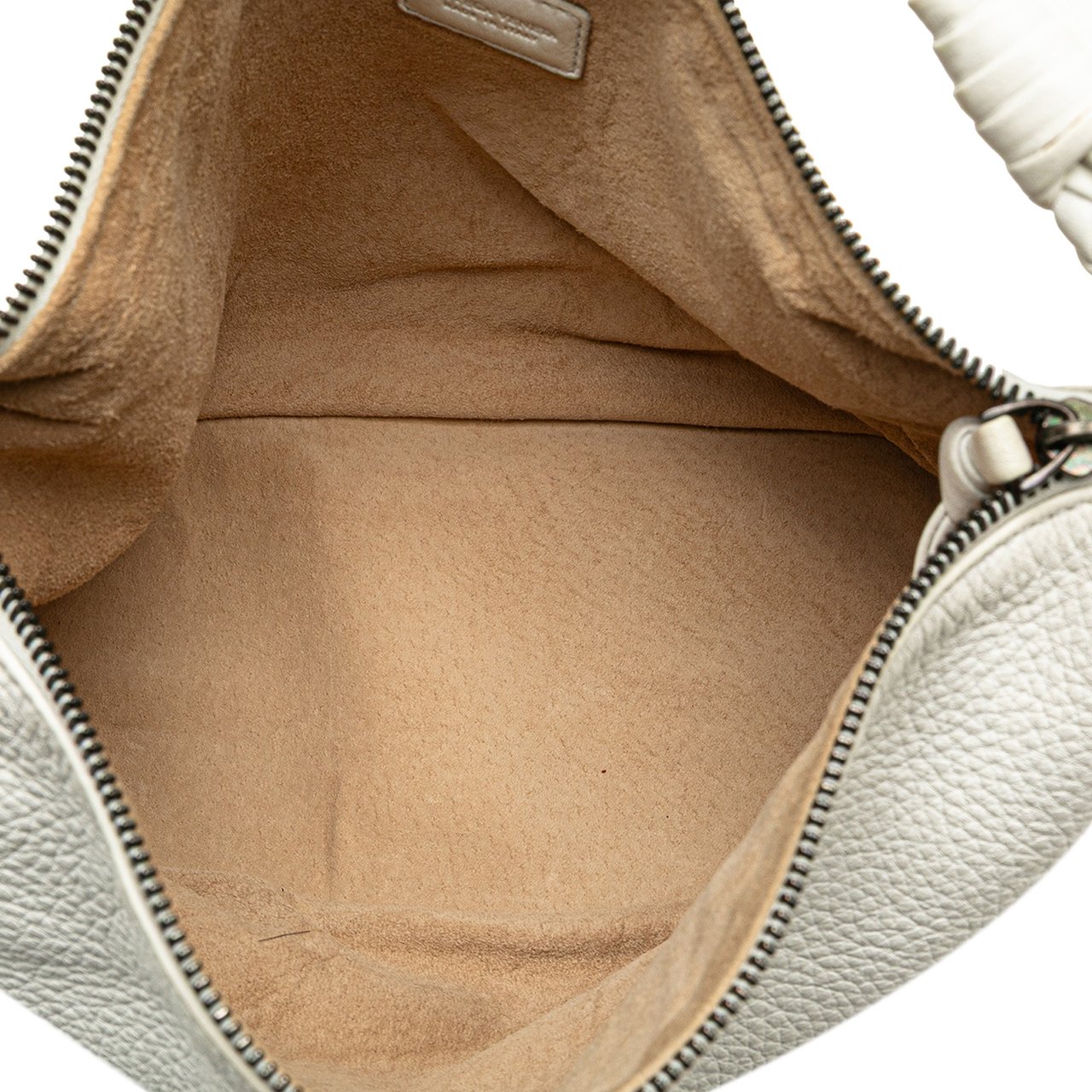 Bottega Veneta Leather Handbag Wit