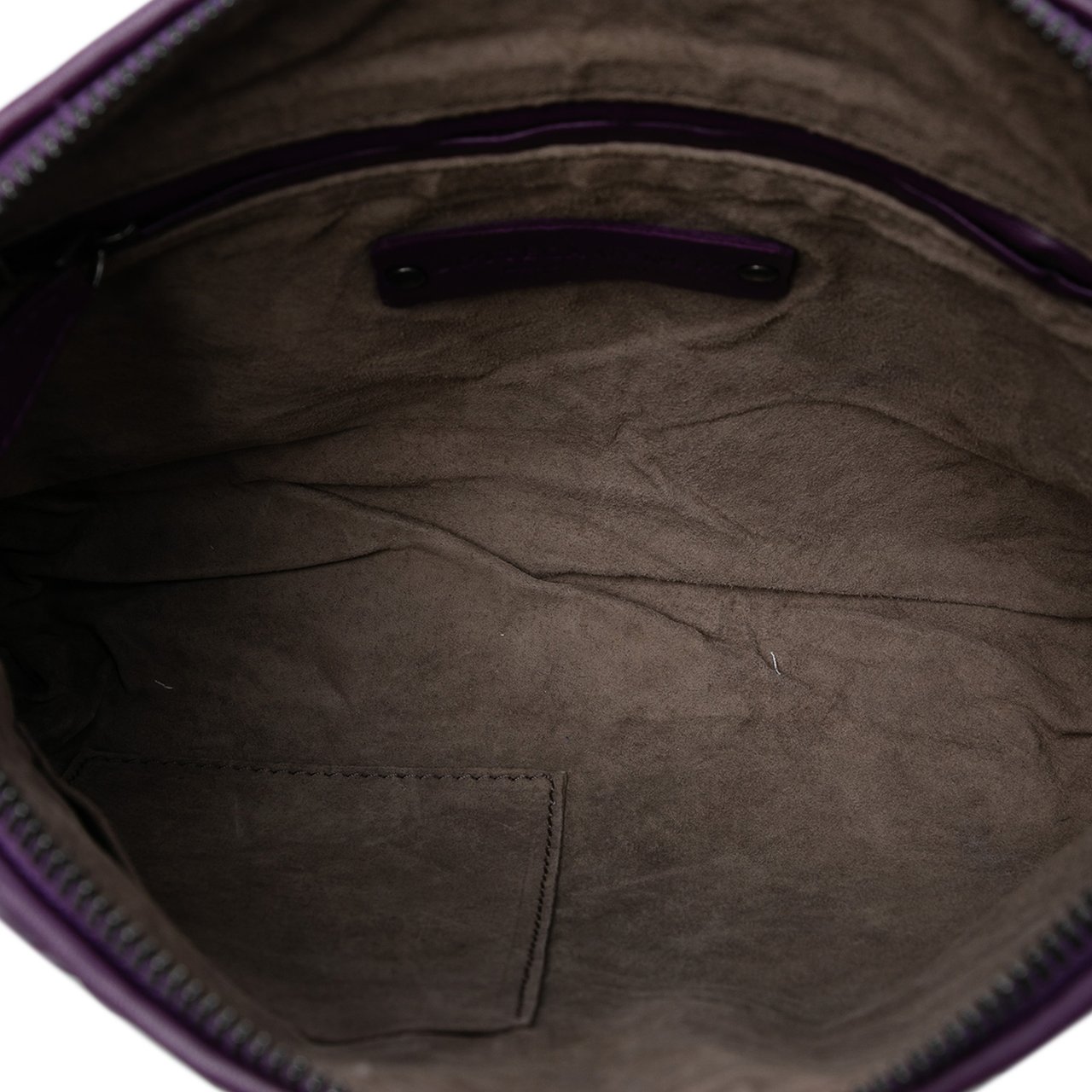 Bottega Veneta Nappa Intrecciato Nodini Crossbody Paars