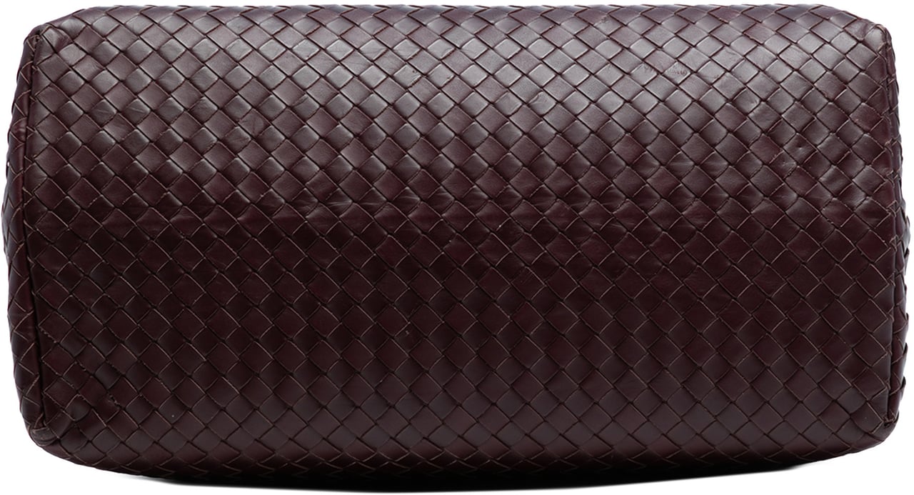 Bottega Veneta Medium Nappa Intrecciato Roma Tote Rood