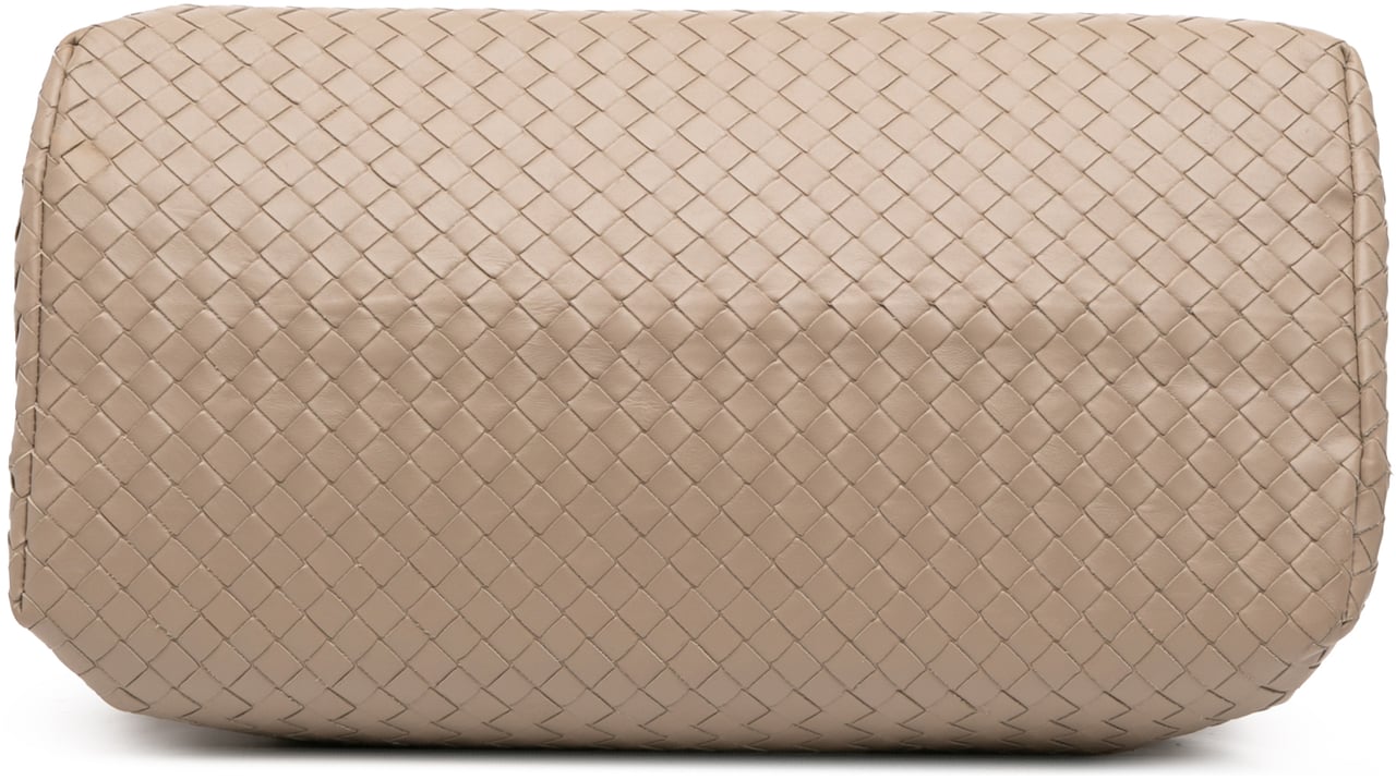 Bottega Veneta Medium Nappa Intrecciato Roma Tote Bruin