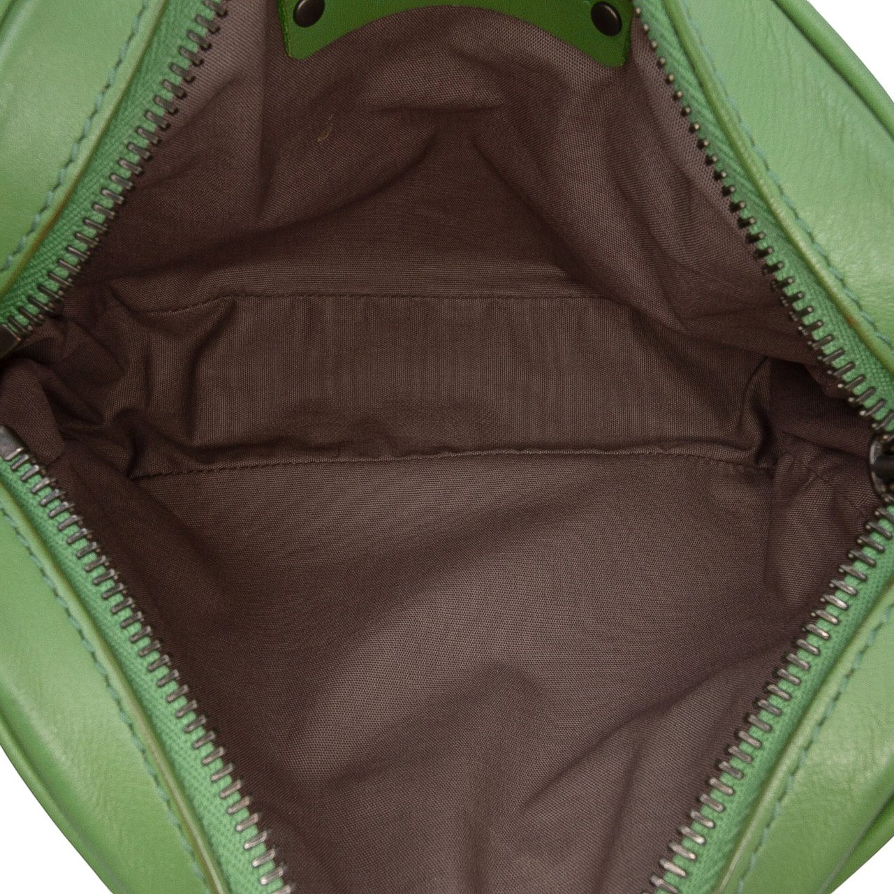 Bottega Veneta Nappa Intrecciato Crossbody Groen
