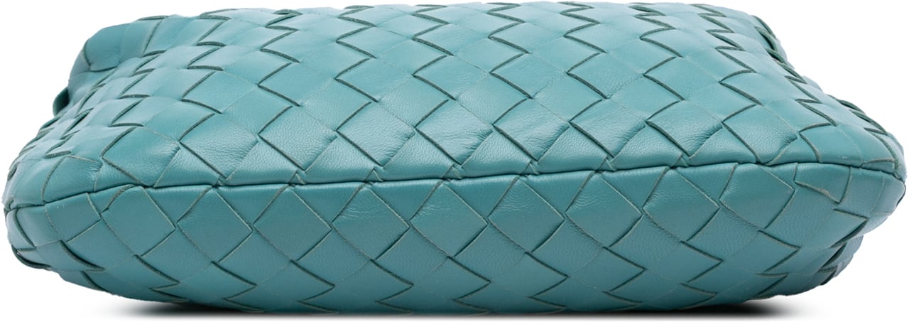 Bottega Veneta Mini Nappa Intrecciato Jodie Blauw