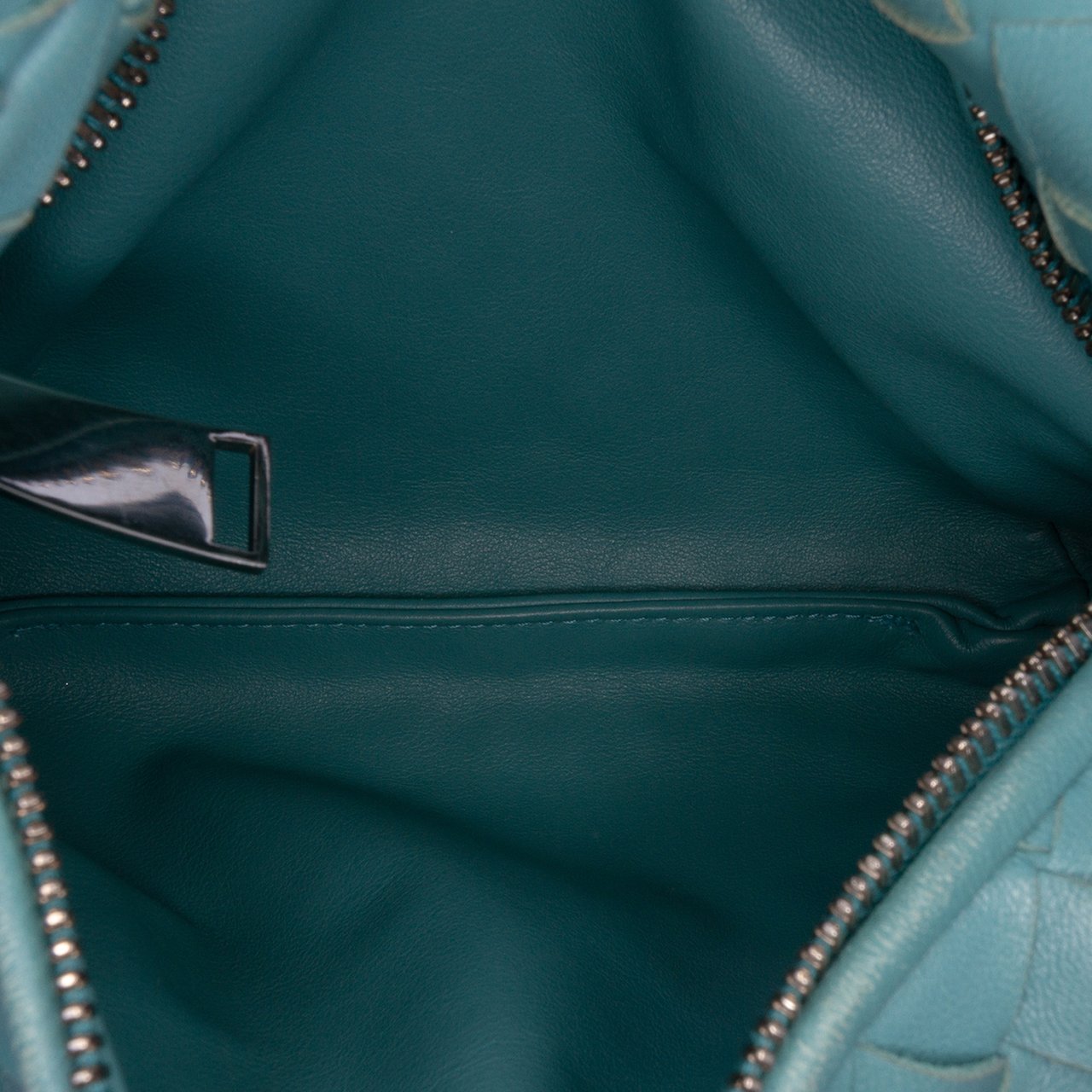 Bottega Veneta Mini Nappa Intrecciato Jodie Blauw