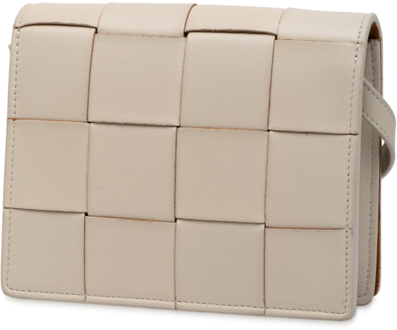 Bottega Veneta Mini Nappa Maxi Intrecciato Cassette Crossbody Wit