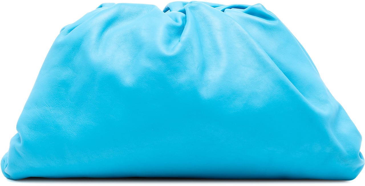 Bottega Veneta Lambskin The Pouch Blauw