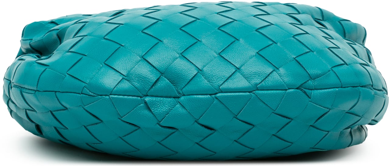 Bottega Veneta Mini Nappa Intrecciato Jodie Blauw