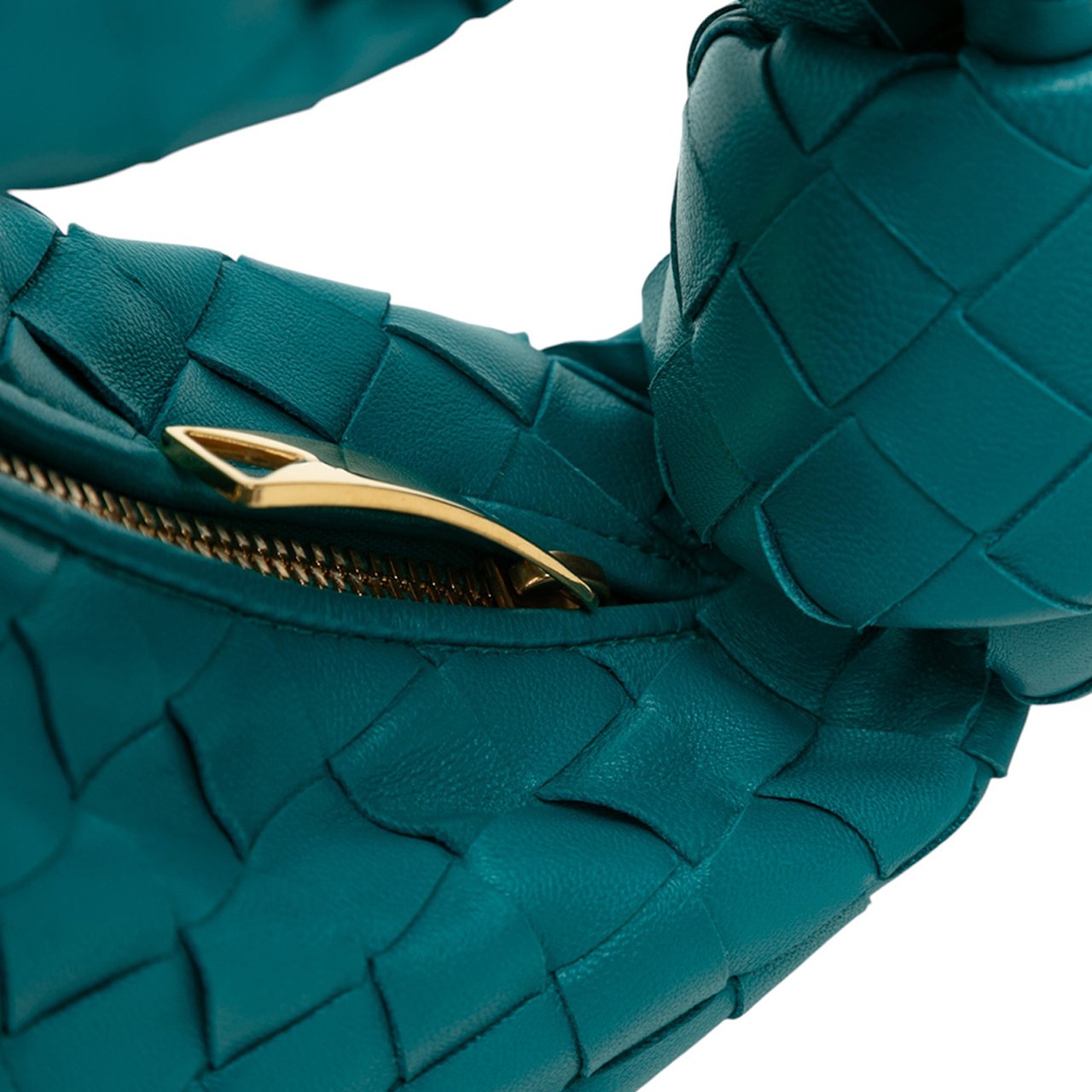 Bottega Veneta Mini Nappa Intrecciato Jodie Blauw