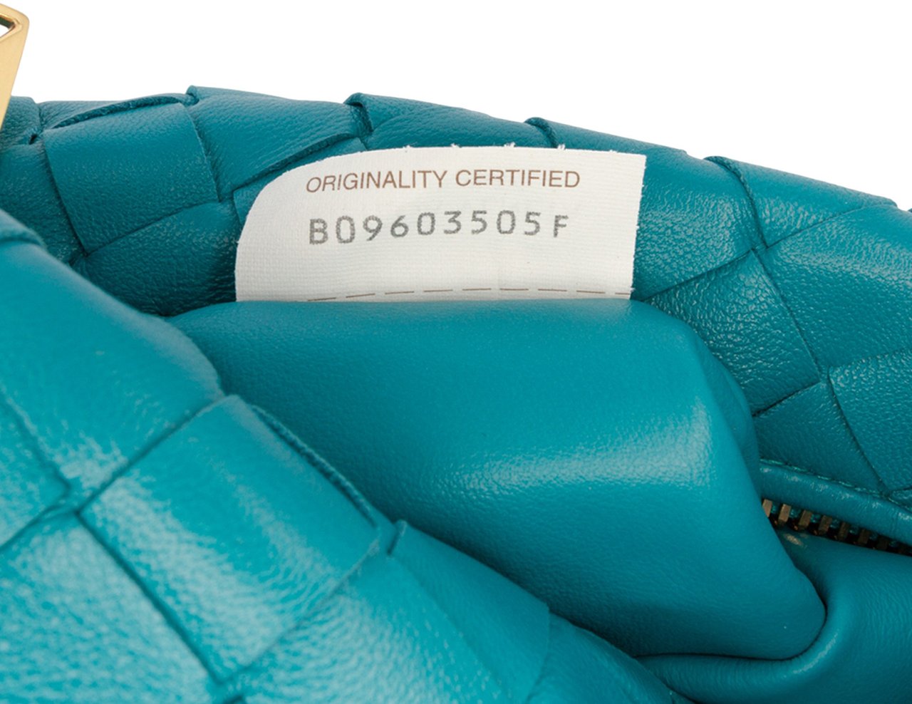 Bottega Veneta Mini Nappa Intrecciato Jodie Blauw