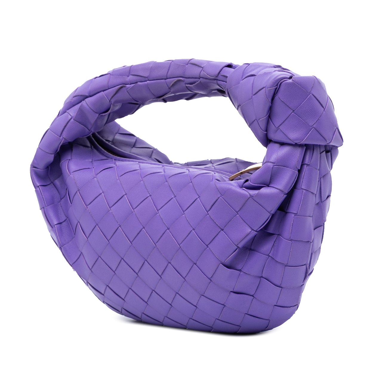 Bottega Veneta Mini Nappa Intrecciato Jodie Paars