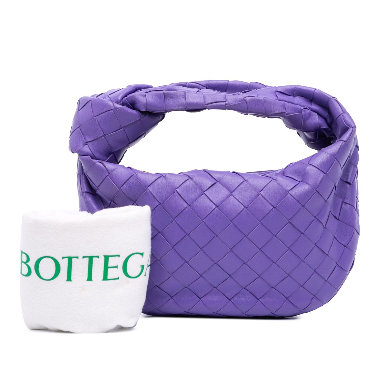 Bottega Veneta Mini Nappa Intrecciato Jodie Paars