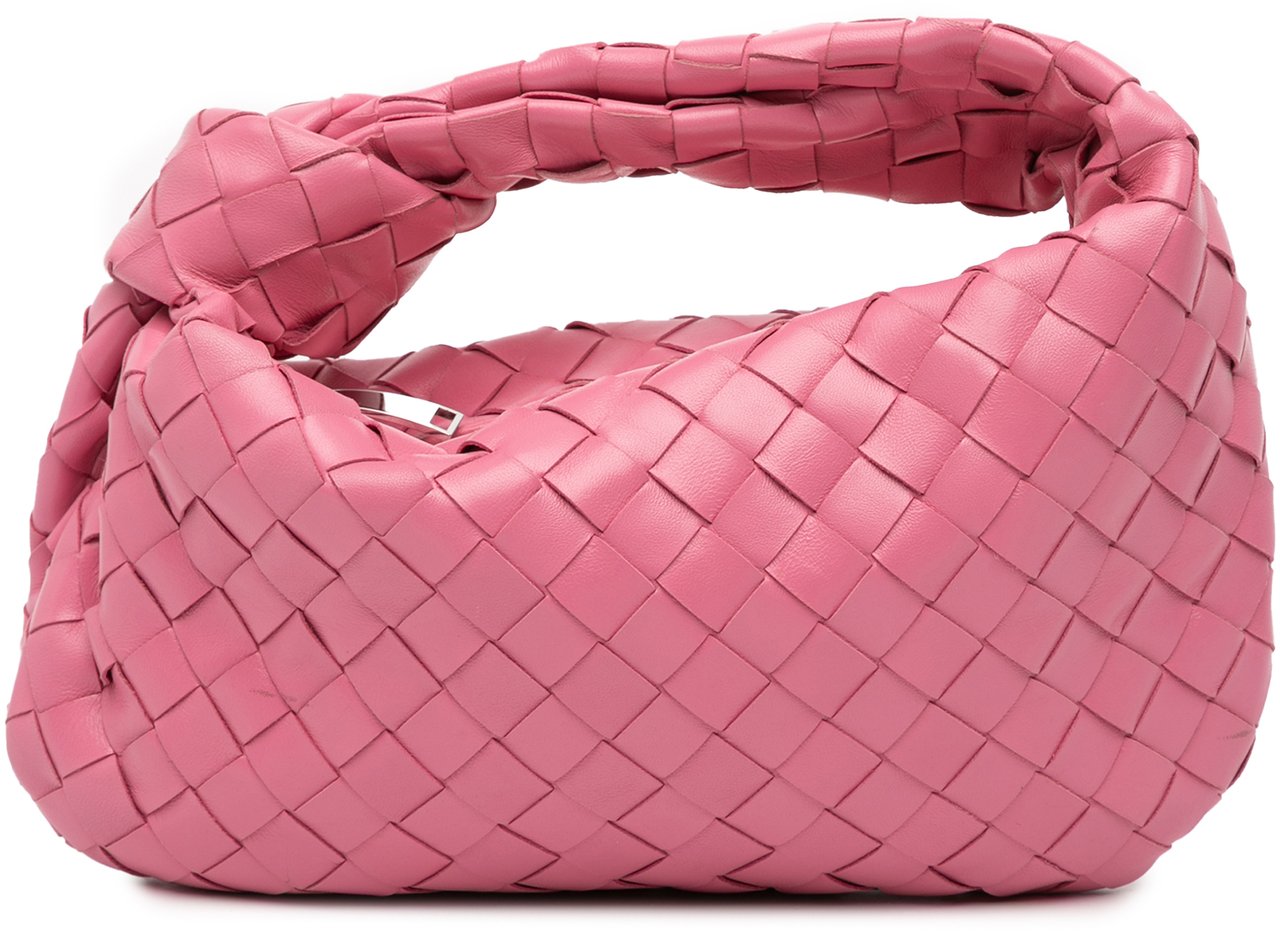 Bottega Veneta Mini Nappa Intrecciato Jodie Roze