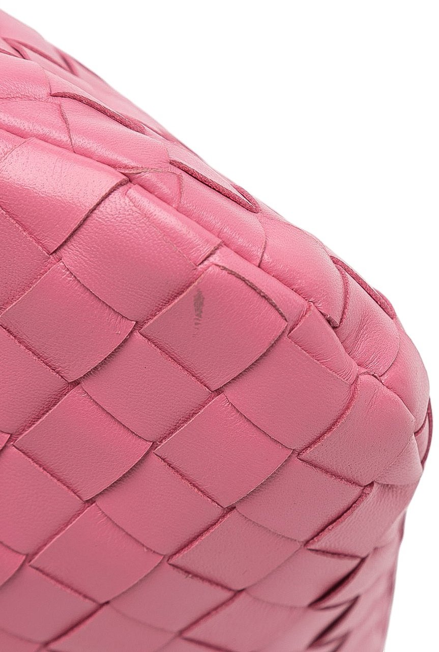 Bottega Veneta Mini Nappa Intrecciato Jodie Roze