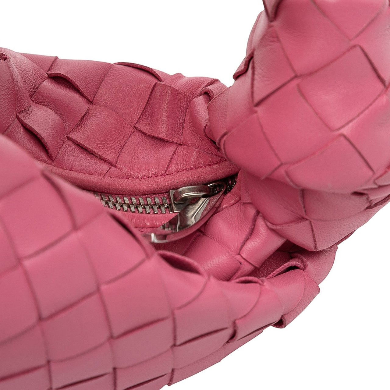 Bottega Veneta Mini Nappa Intrecciato Jodie Roze