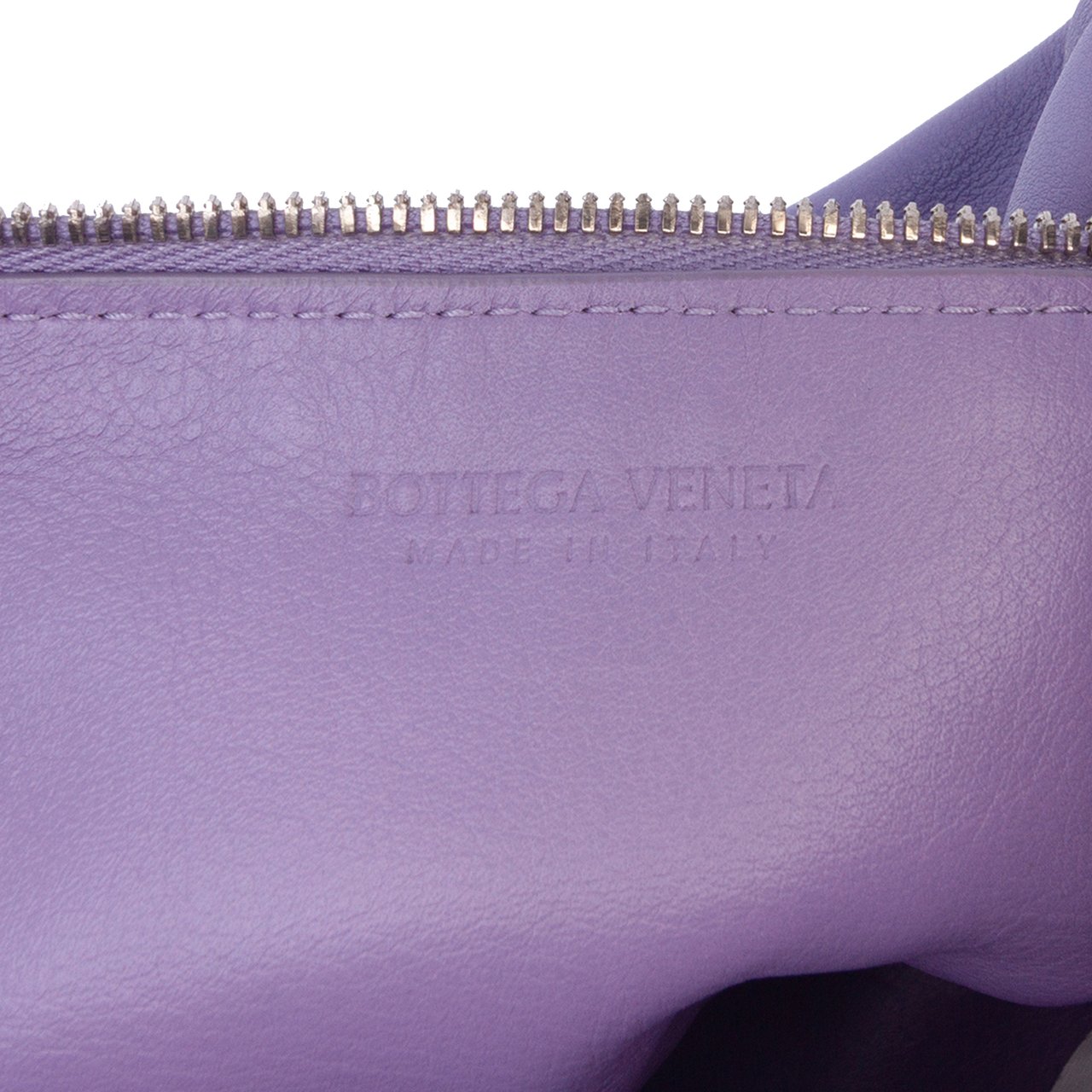 Bottega Veneta Mini Calfskin Double Knot Bag Paars
