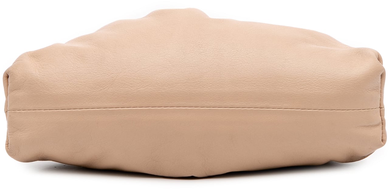 Bottega Veneta Lambskin The Mini Pouch Crossbody Bruin