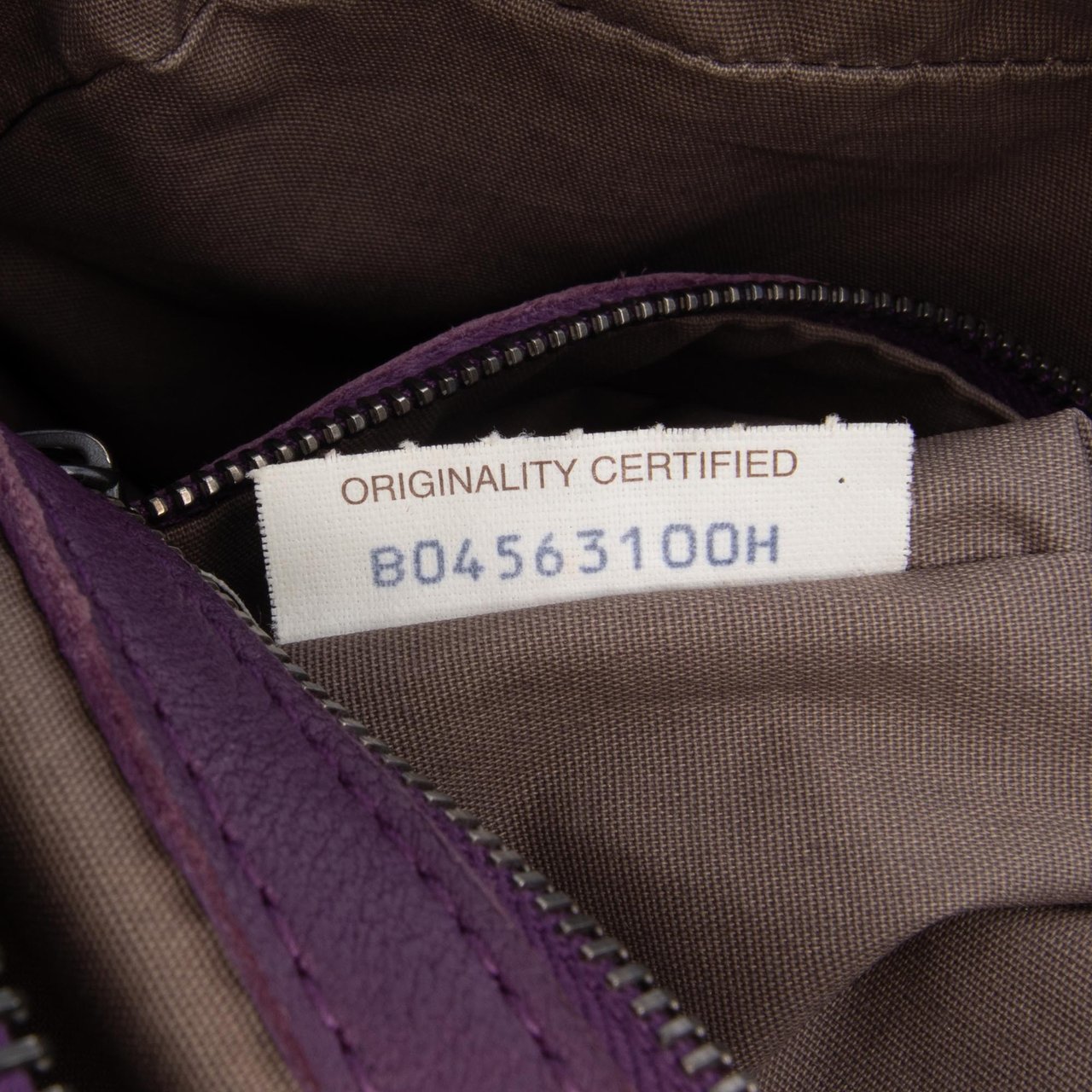Bottega Veneta Nappa Intrecciato Shoulder Bag Paars