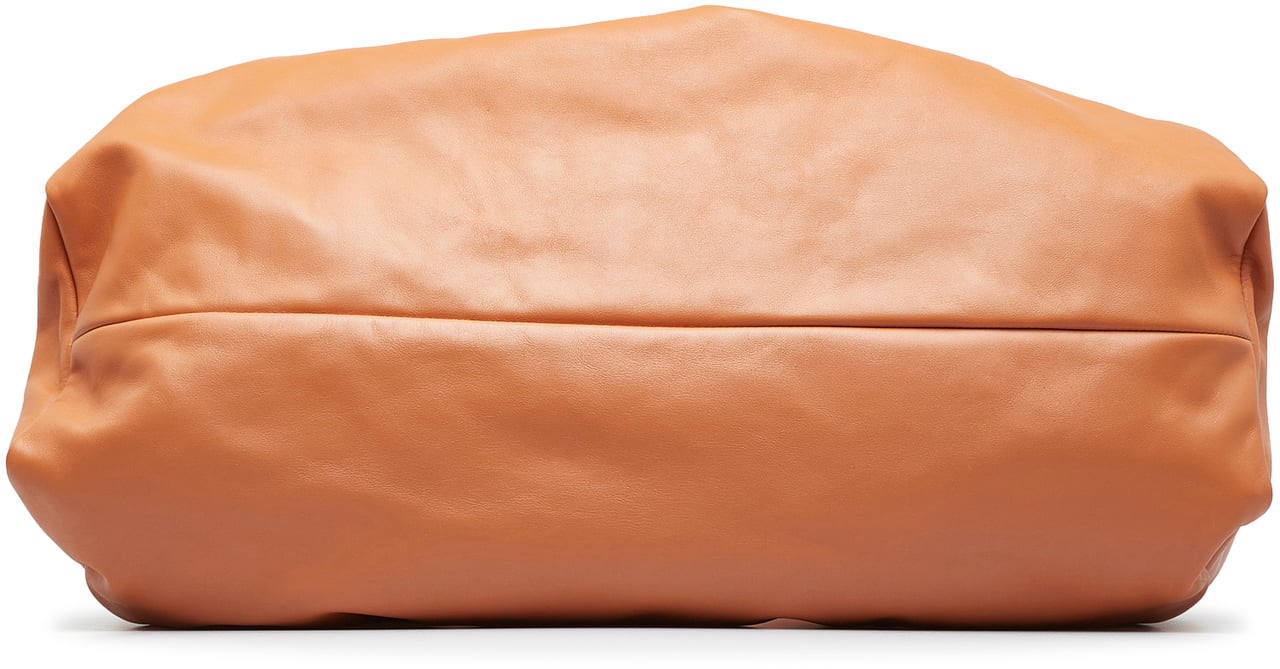 Bottega Veneta Lambskin The Shoulder Pouch Bruin