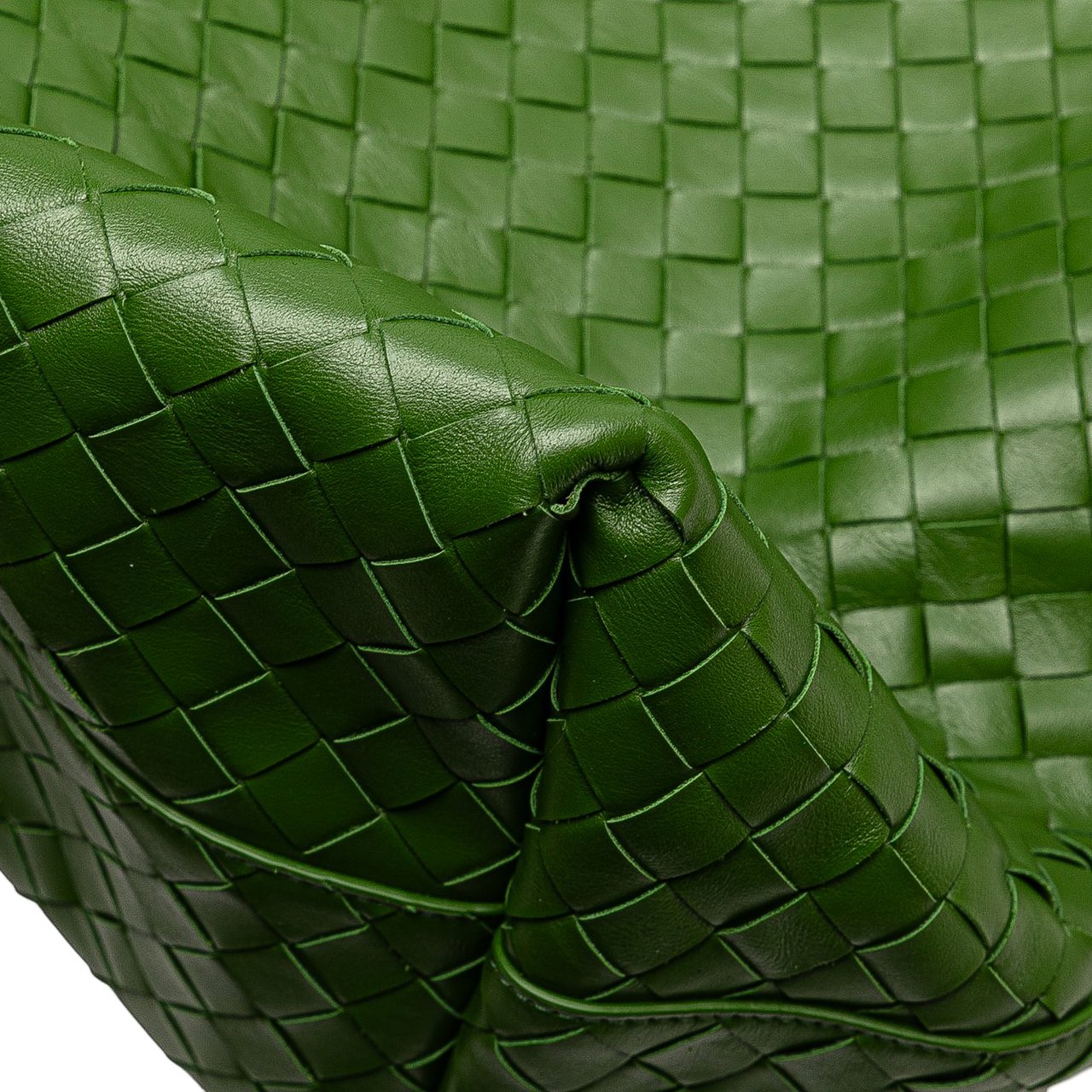 Bottega Veneta Nappa Intrecciato Tote Groen