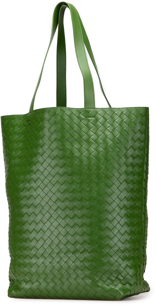 Bottega Veneta Nappa Intrecciato Tote Groen